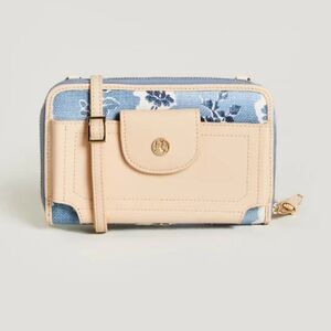 Spartina 449 Women's Multi-Phone Wallet Crossbody Peeples Song Pattern